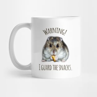 The snack guardian hamster Mug